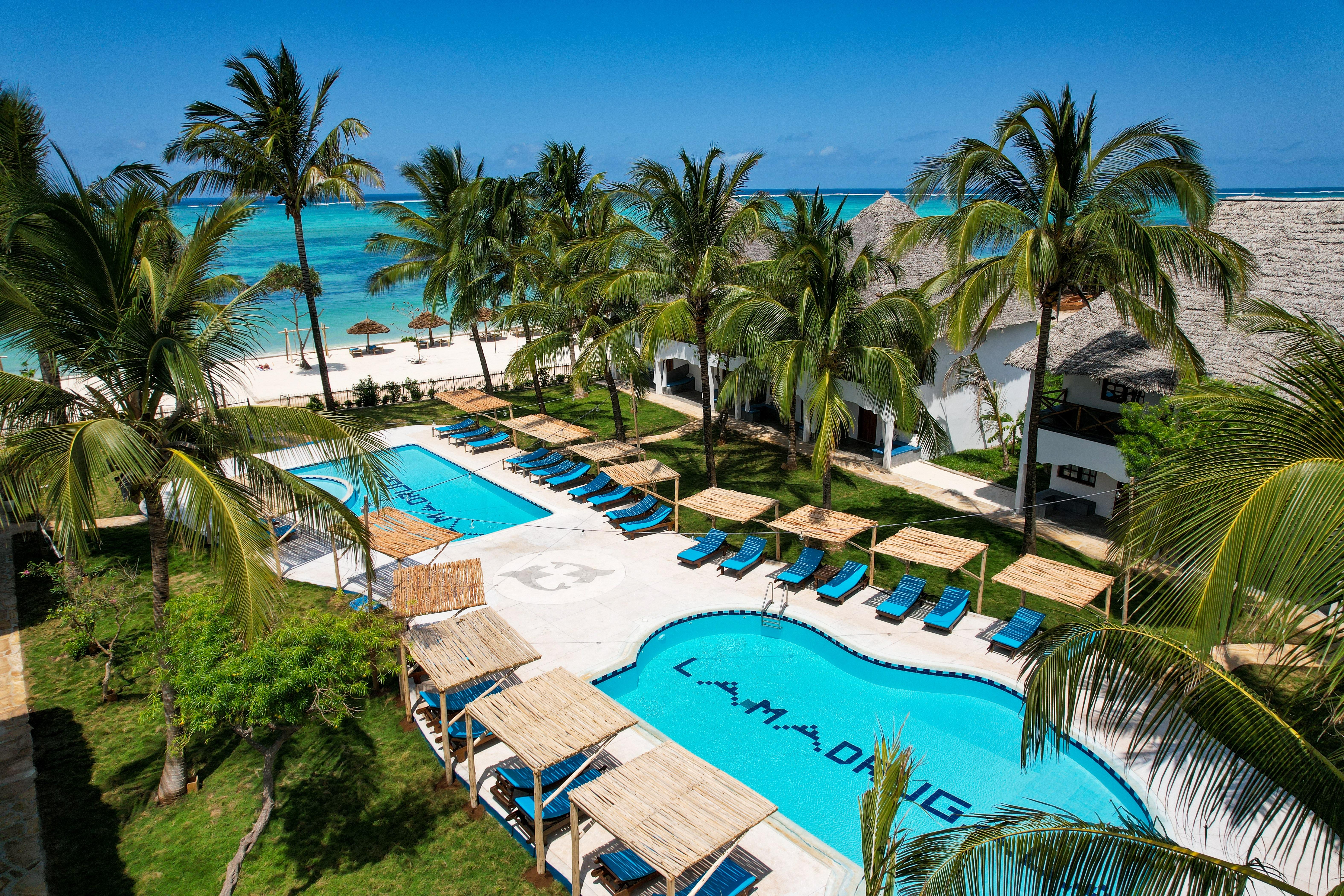 Makunduchi Nest Style Beach Hotel Zanzibar מראה חיצוני תמונה